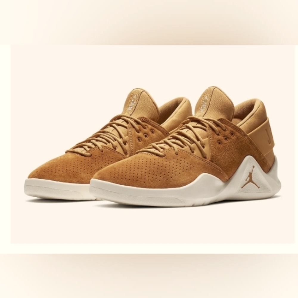 Nike Air Jordan Premium Flight Fresh Golden Harvest AH6462 Athletic Sneakers